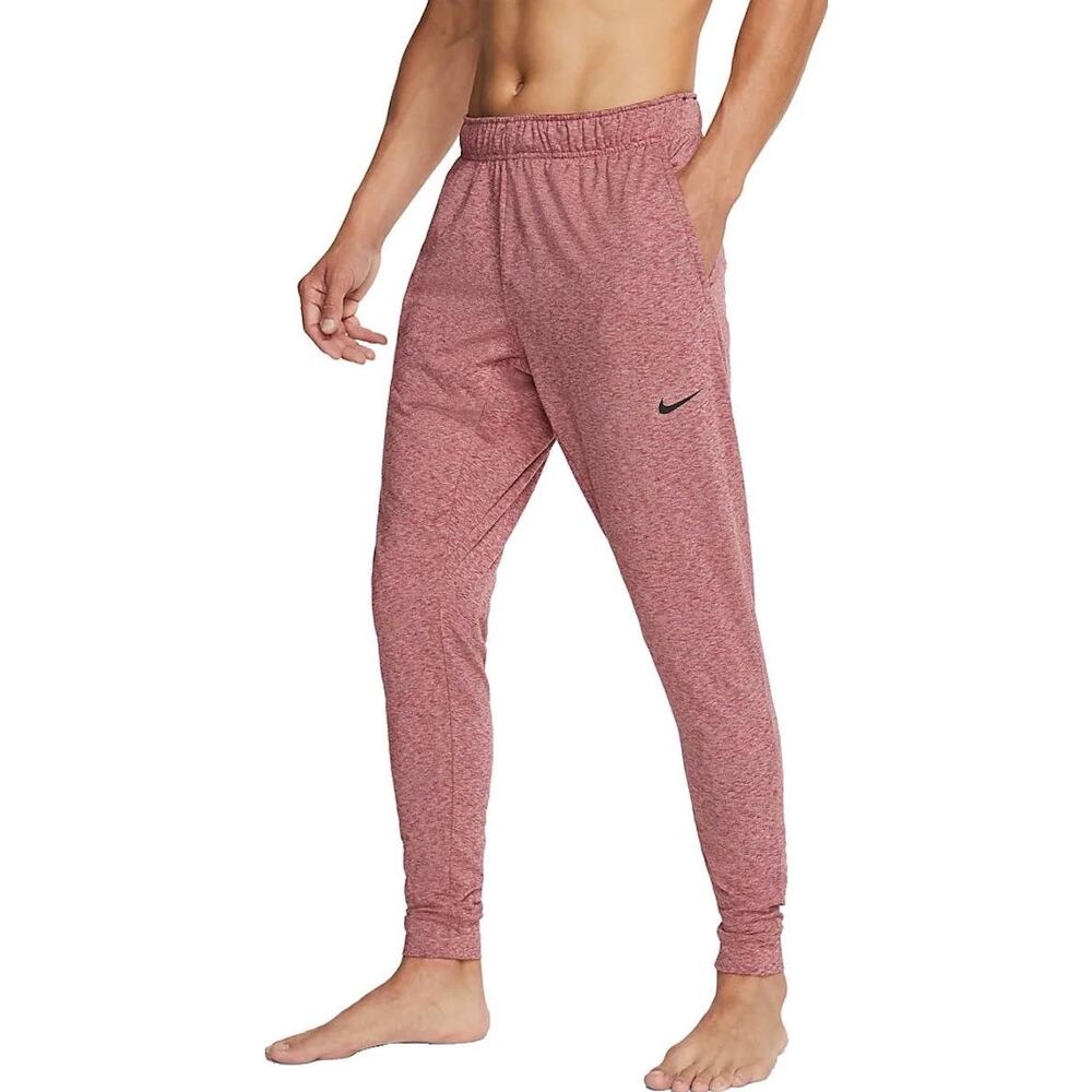 Nike Dri-FIT Standard Fit Joggers Pants Men’s Small Rust Red AT5696-652 Athletic